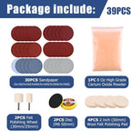EMVANV Glass Polishing Kit, Deep Scratch Window Repair Tool, Window Windscreen - Image 2
