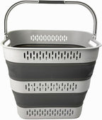 SAMMART 40L Collapsible Plastic Laundry Basket - Image 4