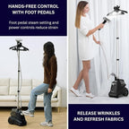 SALAV Heavy Duty Commercial Full-Size Garment Steamer - Image 5