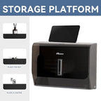 Paper Towel Dispenser Adhesive Wall Mounted, 200+ Multifold Trifold c-Fold Hand - Image 4