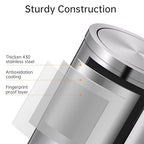 Mbillion Small Trash Can with Swing Lid 2.4 Gallons/9 Liter, Mini Trash Can - Image 5