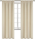 BGment Beige Blackout Curtains 72 Inches Length by BGment