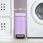 TrashAid Slim Bathroom Trash Can - Image 2