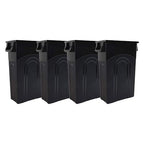 United Solutions Highboy Waste Container, 23 Gallon, Space Saving Slim Profile by UNITEDSOLUTIONS