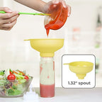 Wide Mouth Kitchen Funnel, Food Grade Plastic Cooking Canning Funnel - Image 7