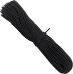 328 Feet 1/4 Inch Black Polyester Rope, 6mm Polypropylene Utility Rope by IHDYPPEW