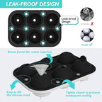 Ice Ball Maker, TINANA Reusable 2.5 Inch Ice Cube Trays, Easy Release Silicone - Image 4