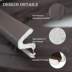 Kerf Weather Stripping Door Seal Strip 26 Ft Q Foam Door Weatherstrip Seal - Image 3