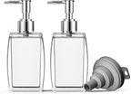 White Soap Dispenser with Refillable Plastic Pump by Unknown