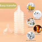 Small Funnels 4 Pack Food Grade Funnel Easily Transfer Liquids Granules Powders - Image 4