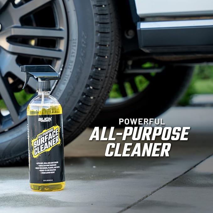 Slick Products All-Purpose Surface Cleaner – Heavy-Duty Interior & Exterior Car - Image 3