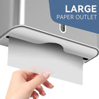 Paper Towel Dispenser Wall Mount, Adhesive No Drilling Multifold Trifold C Fold - Image 6