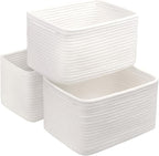 Small Cotton Rope Basket – Storage Bin by RRUNKA