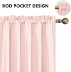DWCN Blackout Curtains for Living Room Thermal Insulated, Energy Saving & Noise - Image 4