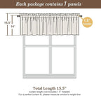 Chyhomenyc Sheer Taupe Valances - Image 6