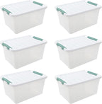 6-Pack 20 L Plastic Storage Box - Image 7