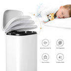 AthLike Trash Can, Stainless Steel Kitchen Garbage Can, Step Waste Bin - Image 2