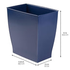 iDesign Small Rectangular Bathroom Trash Cans - Image 3