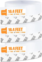 49.2 Ft Door Weather Stripping Door Seal Strip Tape, Silicone Door Draft Stopper by Bruiefpap