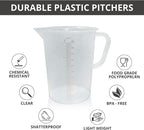 Appletofu Plastic Graduated Measuring and Mixing Pitcher - 2000ml Plastic - Image 5