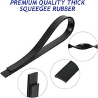 Boao 4 Pieces Replacement Squeegee Rubber 18 Inch Refill Silicone Replacement - Image 5