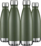HASLE OUTFITTERS 17oz Stainless Steel Water Bottles Bulk, Vacuum Insulated by HASLEOUTFITTERS