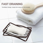 Soap Dish for Shower Bathroom Bar Soap Holder, Stainless Steel Self-draining - Image 5