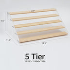 nianfeng Tiered Spice Rack, 5-Tier Spice Pantry Kitchen Cabinet Organizer - Image 6