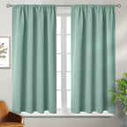 BGment Sage Green Curtains 54 Inch Length by BGment