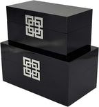 Galt International Storage Box Set Decorative Storage Box w/Hinged Lid Classic - Image 2