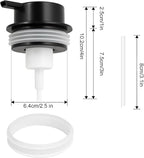 Foam Soap Dispenser Pump 2pcsHead Replacement Spare Plastic Pump Bathroom - Image 3