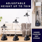 SALAV Commercial-Grade Standing Garment Steamer - Image 9