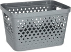 Glad Plastic Storage Basket Set, Value Pack of 6 | Open Storage Bins - Image 2