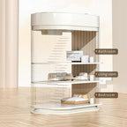 MRBIN Small Trash Can for Bathroom, Automatic Touch Less Garbage Bin - Image 6
