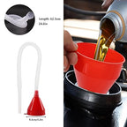 8 Pcs Oil Funnels for Automotive Use, Automotive Funnels Set, Plastic Funnel Set - Image 5