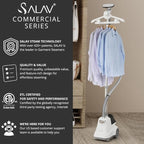 SALAV® Heavy Duty Smart Auto Shut-off Commercial Full-Size Garment Steamer - Image 2