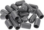 uxcell 20pcs Rubber End Caps 8mm ID Vinyl PVC Round Tube Bolt Cap Cover Screw - Image 4