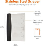 Amazon Basics Multi-Purpose Stainless Steel Scraper/Chopper - Image 6
