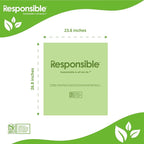 Responsible Products Kitchen Bin Liners, Certified Compostable, Heavy Duty - Image 2
