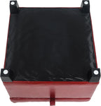 Adeco Faux Leather Storage Ottoman - Image 8