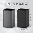Mbillion 4Gal/15L Open top Trash Can - Image 2