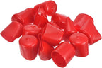 uxcell 20pcs Rubber End Caps 31mm ID Vinyl Round Tube Bolt Cap Cover Thread - Image 4