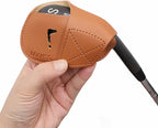I Golf Iron Headcovers 10pcs PU Fit Both Right-Handed Clubs Golf Club Protector - Image 4