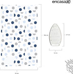 Encasa XO Ironing Mat/Pad with 3mm Padding & Silicone Iron Rest - Image 4