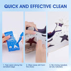 AROIC 50 Pack Shoe Cleaner Wipes, Sneaker Quick Wipes Heavy Duty Stain Removal - Image 4