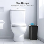 Small Trash Can, 3 Pack 4 Gallons Bathroom Garbage Can - Image 4