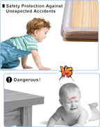 HOMREALM Baby Proofing, Silicone Soft Corner Protectors - Image 6