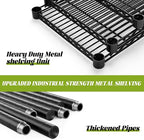 Storage Shelves, 5-Tier Adjustable Metal Industrial Utility Shelf Rack - Image 7