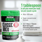 Rockin' Green Classic Rock Laundry Detergent, Plant based, All Natural Laundry - Image 5