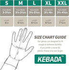 Kebada W2 Safety Work Gloves, Micro-Foam Nitrile Coated Gloves, Touchscreen - Image 6